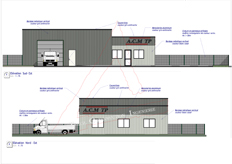 facades pour permis de construire